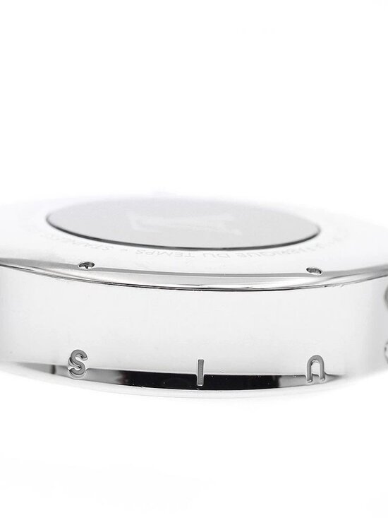 LOUIS VUITTON Tambour Moon QA096 Dual time GMT Silver Dial Quartz Men\'s main image 4